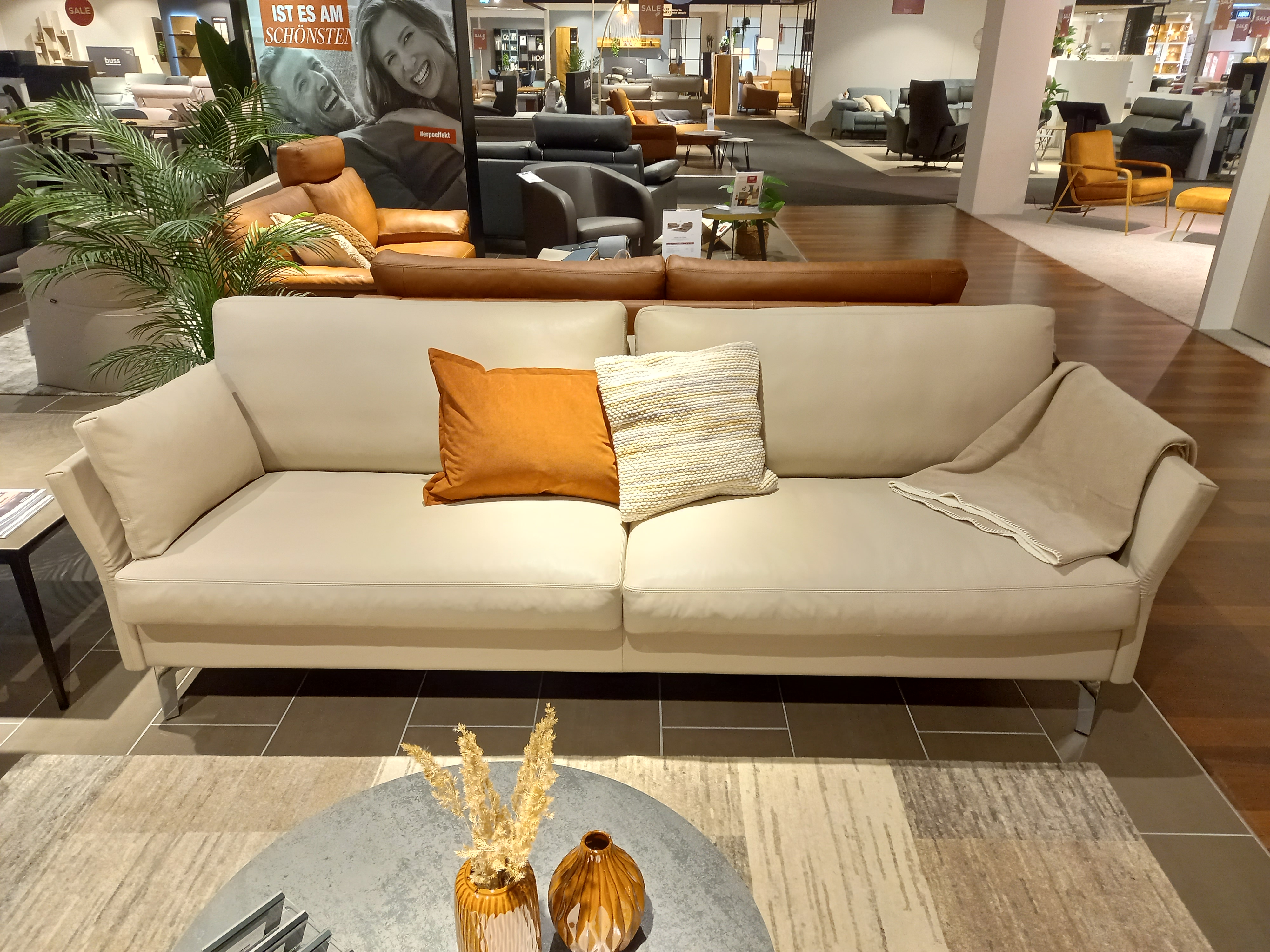 Erpo Polstergruppe CLASSICS CL990 in Leder pearl