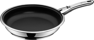 WMF Click&Serve Bratpfanne mit Antihaftversiegelung 28 cm in Edelstahl/schwarz