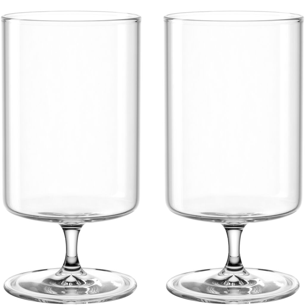 Leonardo GK/2 Becher a. F. 350ml BASSO BASSO in Klarglas, Glas, Whiskyglas, Stielglas, 透明, Doppelglas