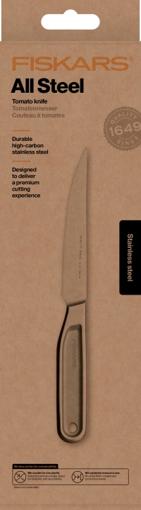 Fiskars Tomatenmesser ALL STEEL 12cm Fiskars Tomatenmesser ALL STEEL 12cm