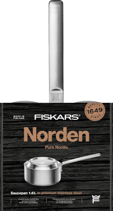 Fiskars Stieltopf unbeschichtet NORDEN 1,8Ltr. Fiskars Stieftopf unbeschichtet NORDEN 1,8Ltr.