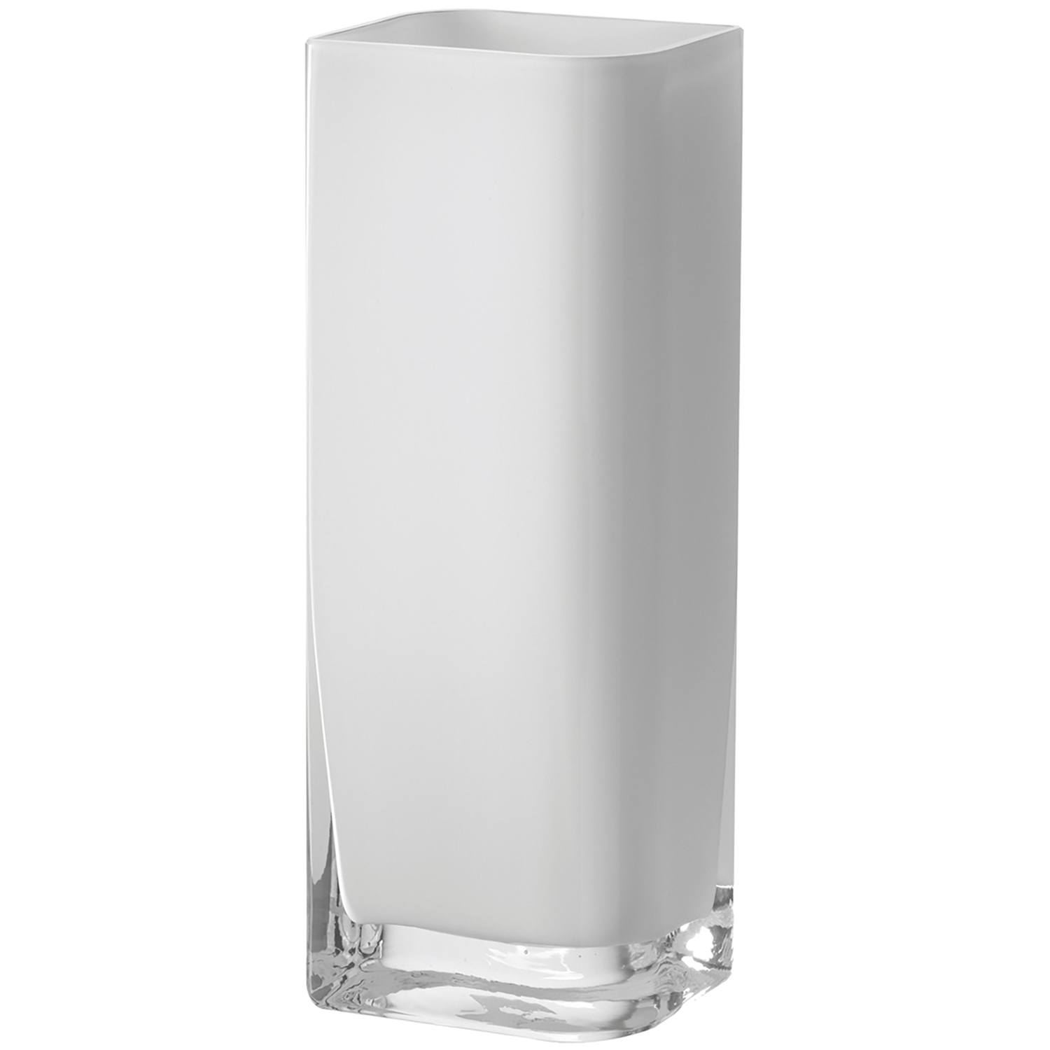 Leonardo Vase Lucca 30x11cm in Farbe weiß