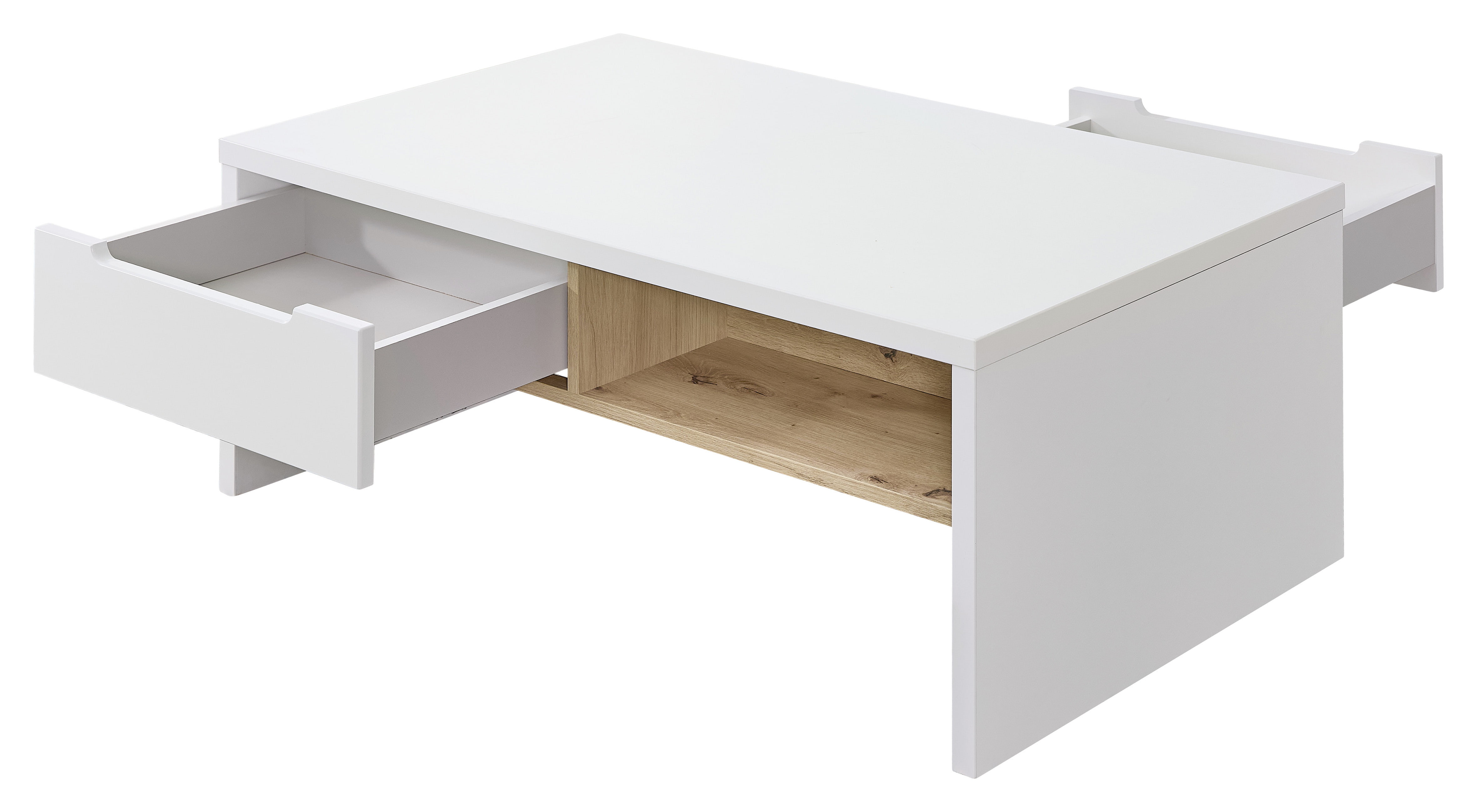 Innostyle Couchtisch MEMPHIS in weiß/Artisan Eiche