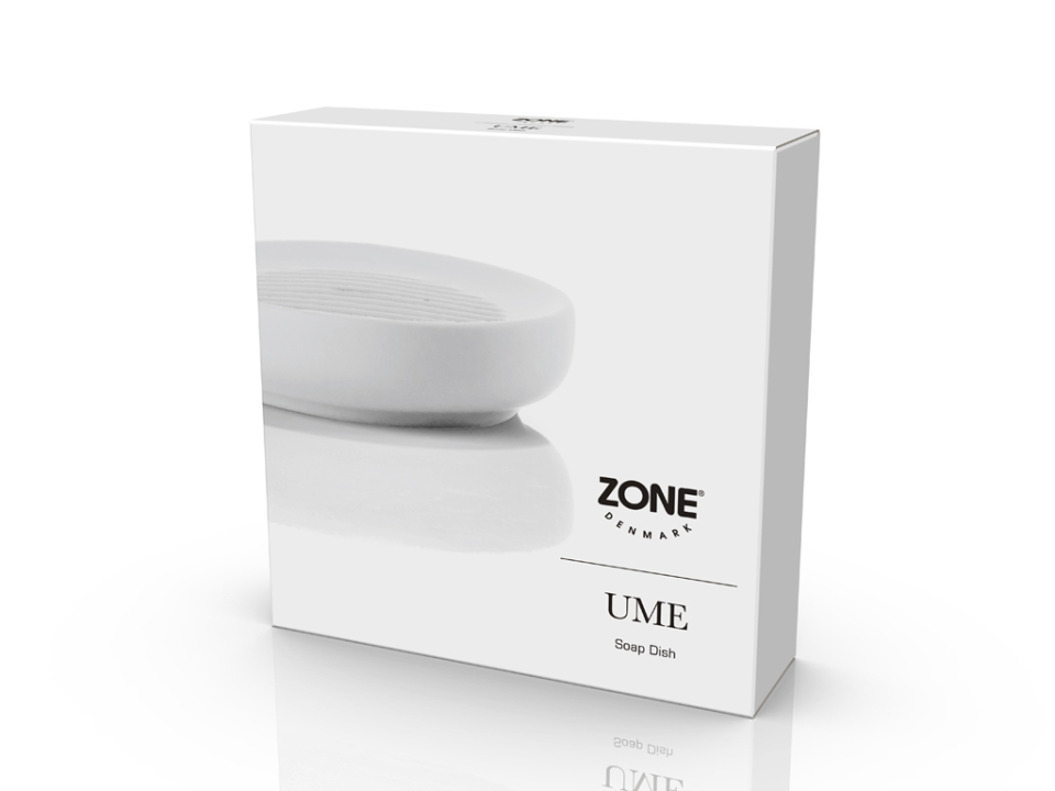 Zone Denmark Seifenschale 12 cm in Farbe white