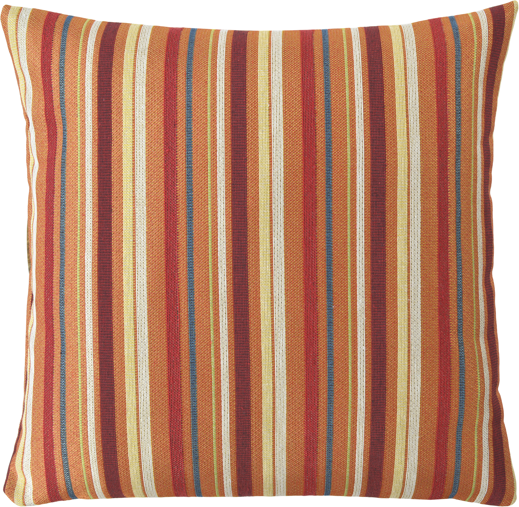Sander Kissenhülle CALLI ca. 40x40cm in Farbe orange/multi colour, Kissen, Kissenbezug, Streifen, Textil, Wohnaccessoire