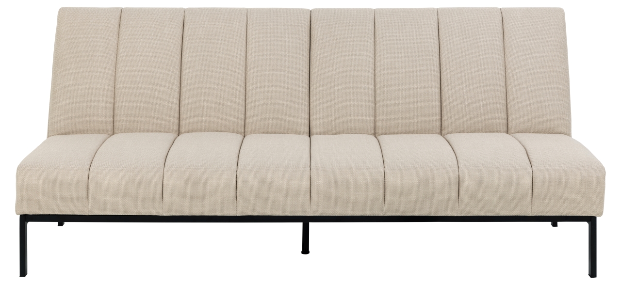 Actona Schlafsofa CAIX ca. 120x198cm in Stoff Basel beige