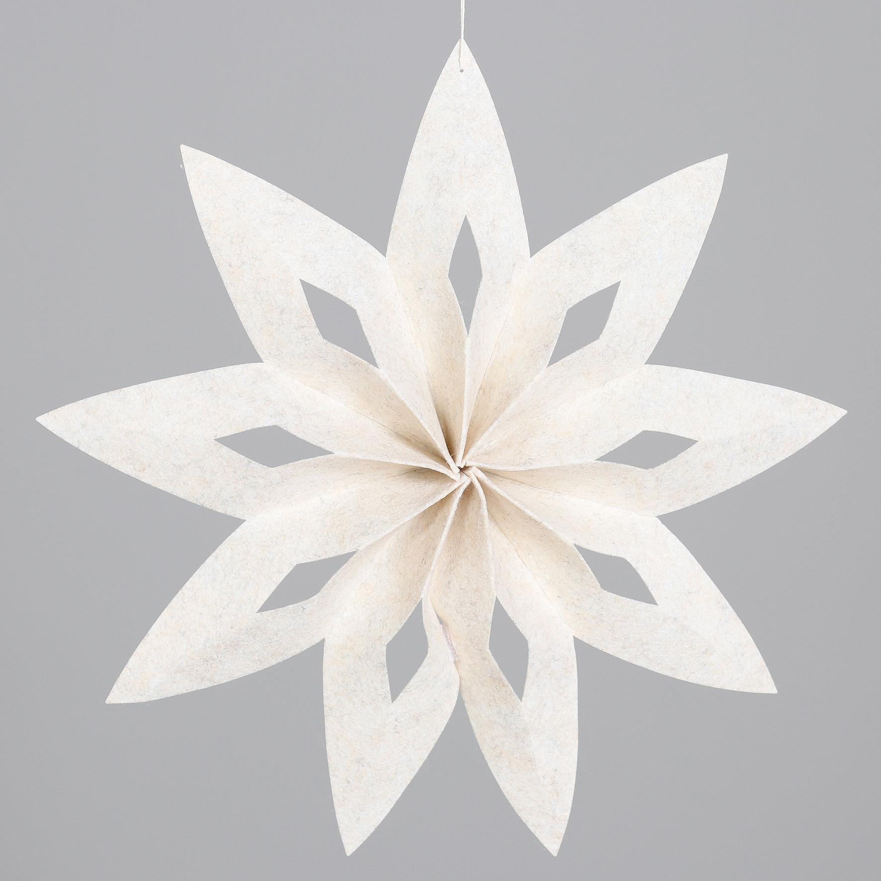 DPI Stern 3365-05 ca.50cm in cream, Papier, Kunst, Origami, Dolch, Waffe