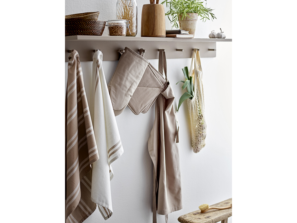 Södahl Schürze in Farbe beige