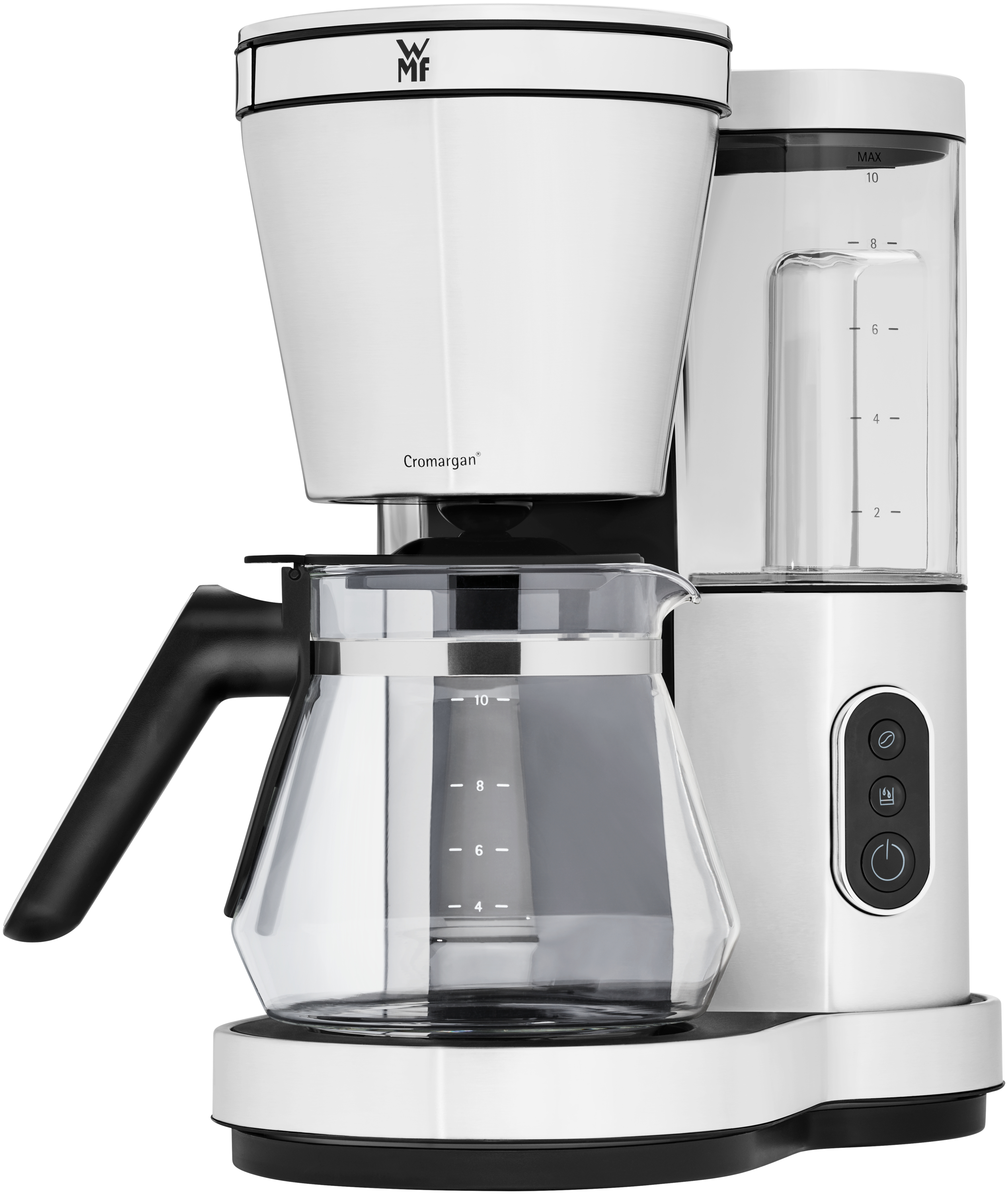 WMF Lono Aroma Kaffeemaschine Glas in Edelstahl
