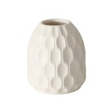 Boltze Vase Simona 10cm SIMINA in Steingut weiß
