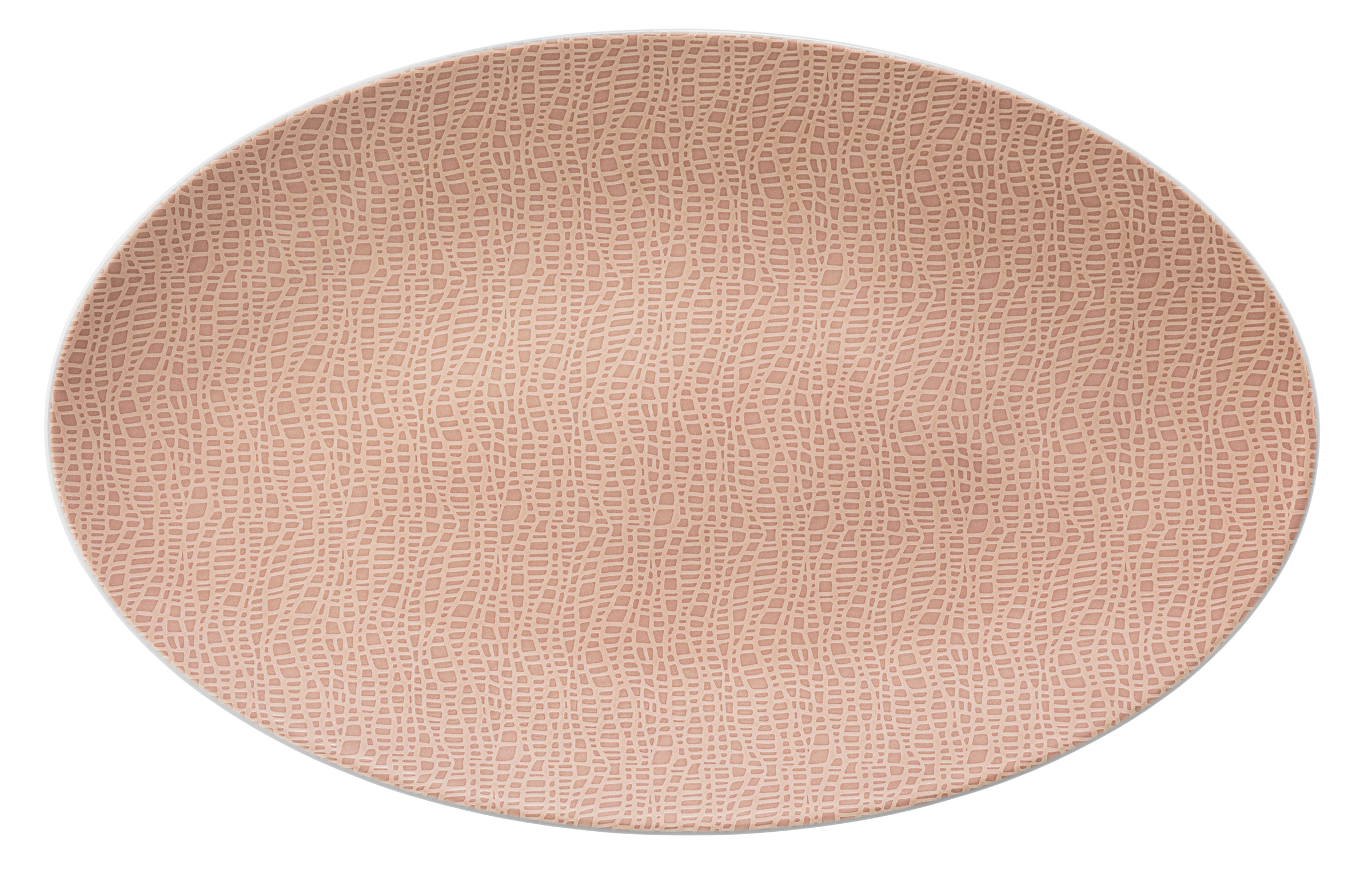 Seltmann Weiden Servierplatte oval 40x26cm Life 25673 Fashion posh rose 