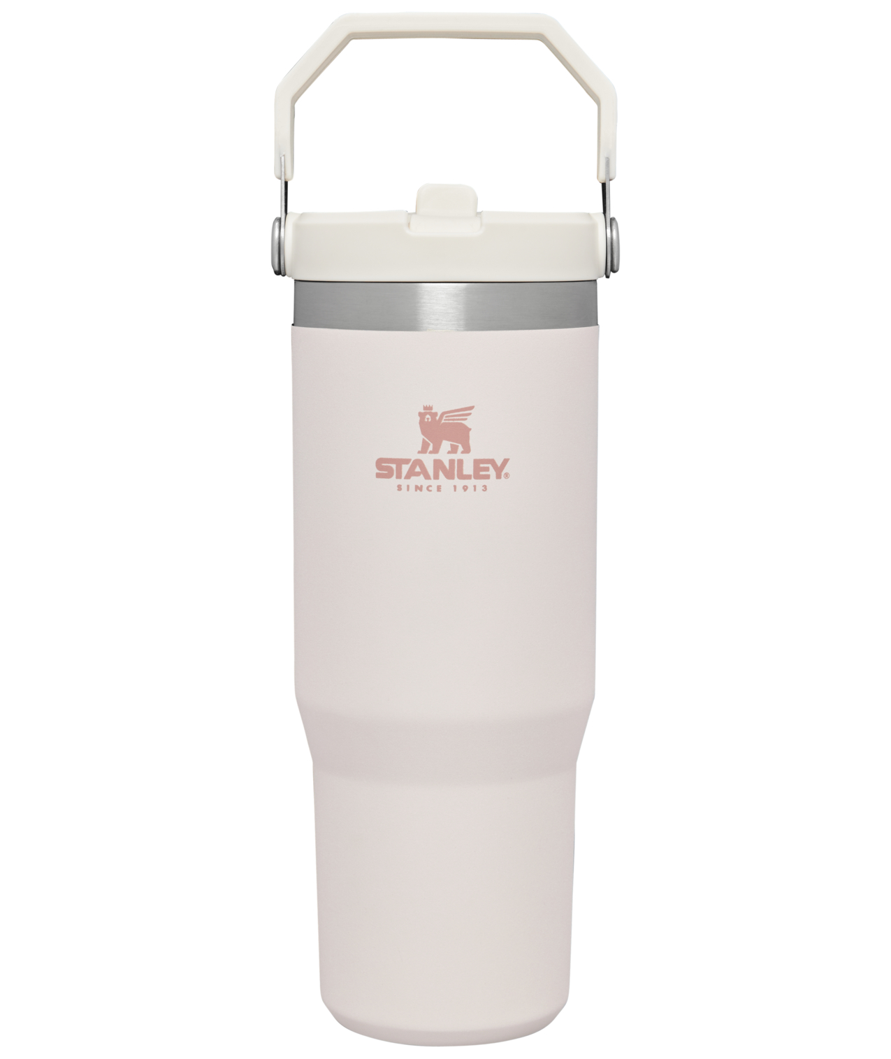 Stanley Iceflow™ Flip Straw Tumbler in Farbe Rose Quartz