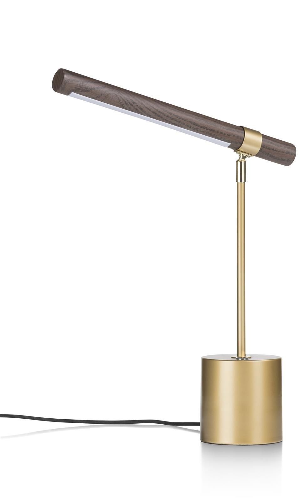 Tischlampe in Sebastian, goldfarbig Tischlampe in Sebastian, goldfarbig