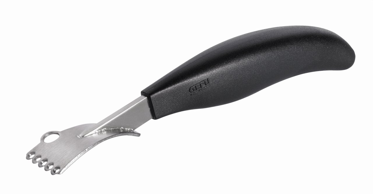 GEFU Zestenreißer CERTO schwarz/silber