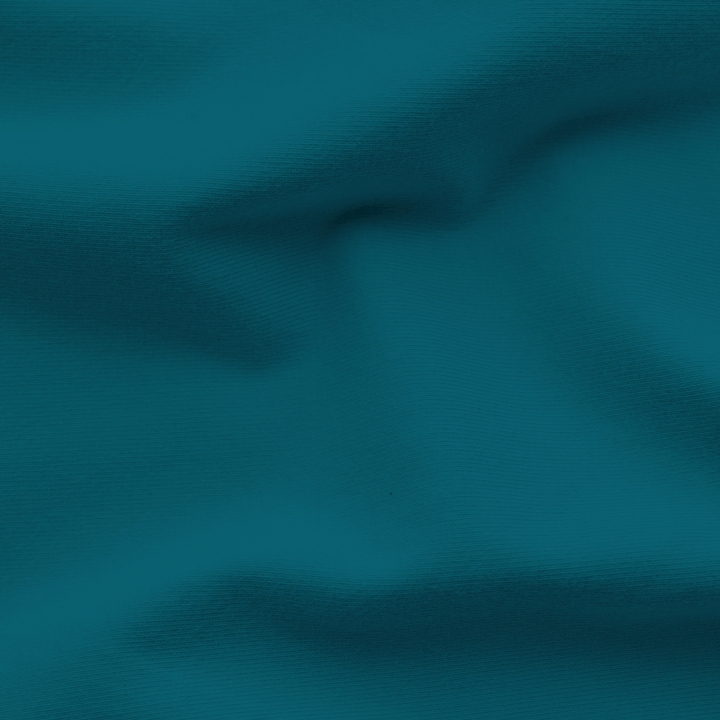 Schlafgut Pure Spannbettlaken ca. 180x200-200x220cm in Farbe Petrol Deep
