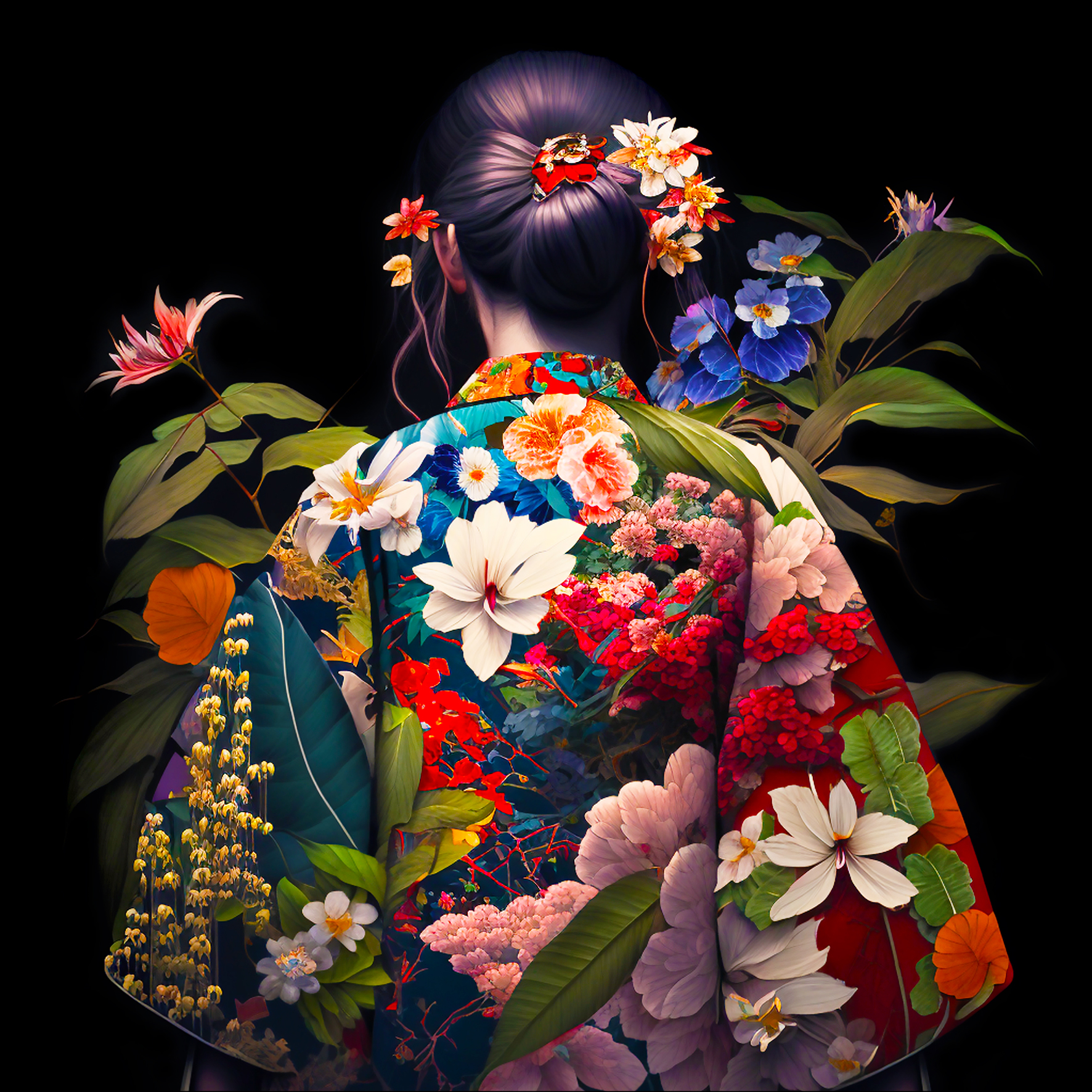 PRO ART Canvas-Art Junges Wohnen 40x40cm Geisha V PRO ART Canvas-Art Junges Wohnen 40x40cm Geisha V