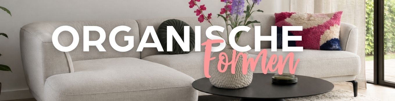 Sofa, Wohnzimmer, Sofa-Landschaft, Organische Formen, Beige/helles Grau