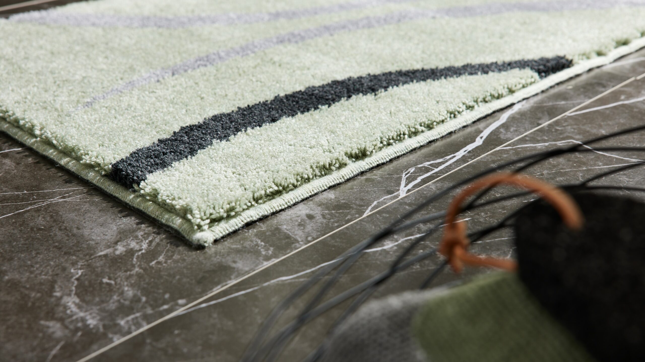 Interliving Badteppich IL-9111 ca. 60x90cm in Farbe jade