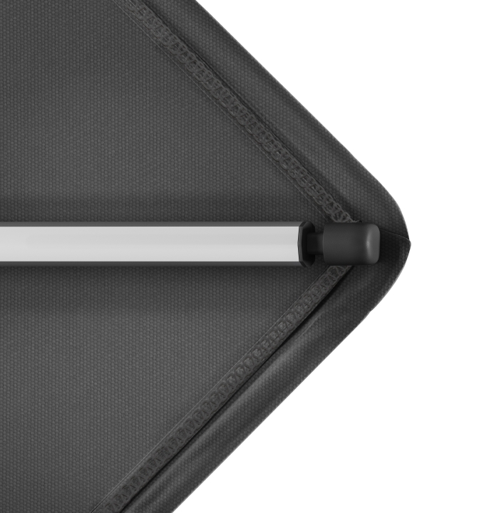 Doppler Kurbelschirm KNIRPS ca. 240x240 cm in Farbe dark grey
