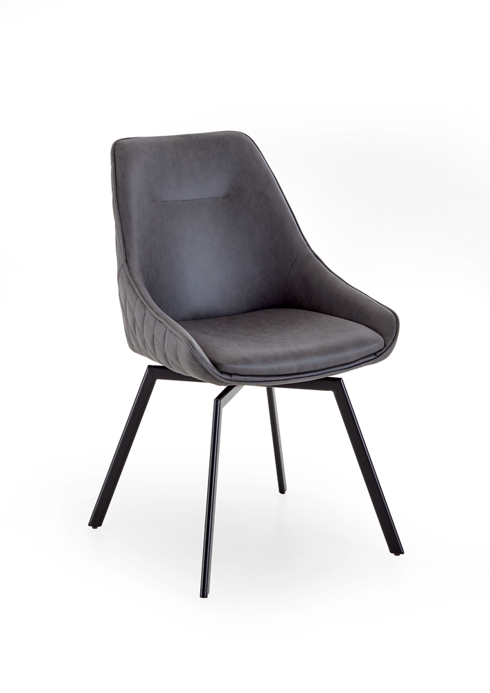 Niehoff Stuhl 4er-Set TORONTO in Microfaser Kinchasa graphit