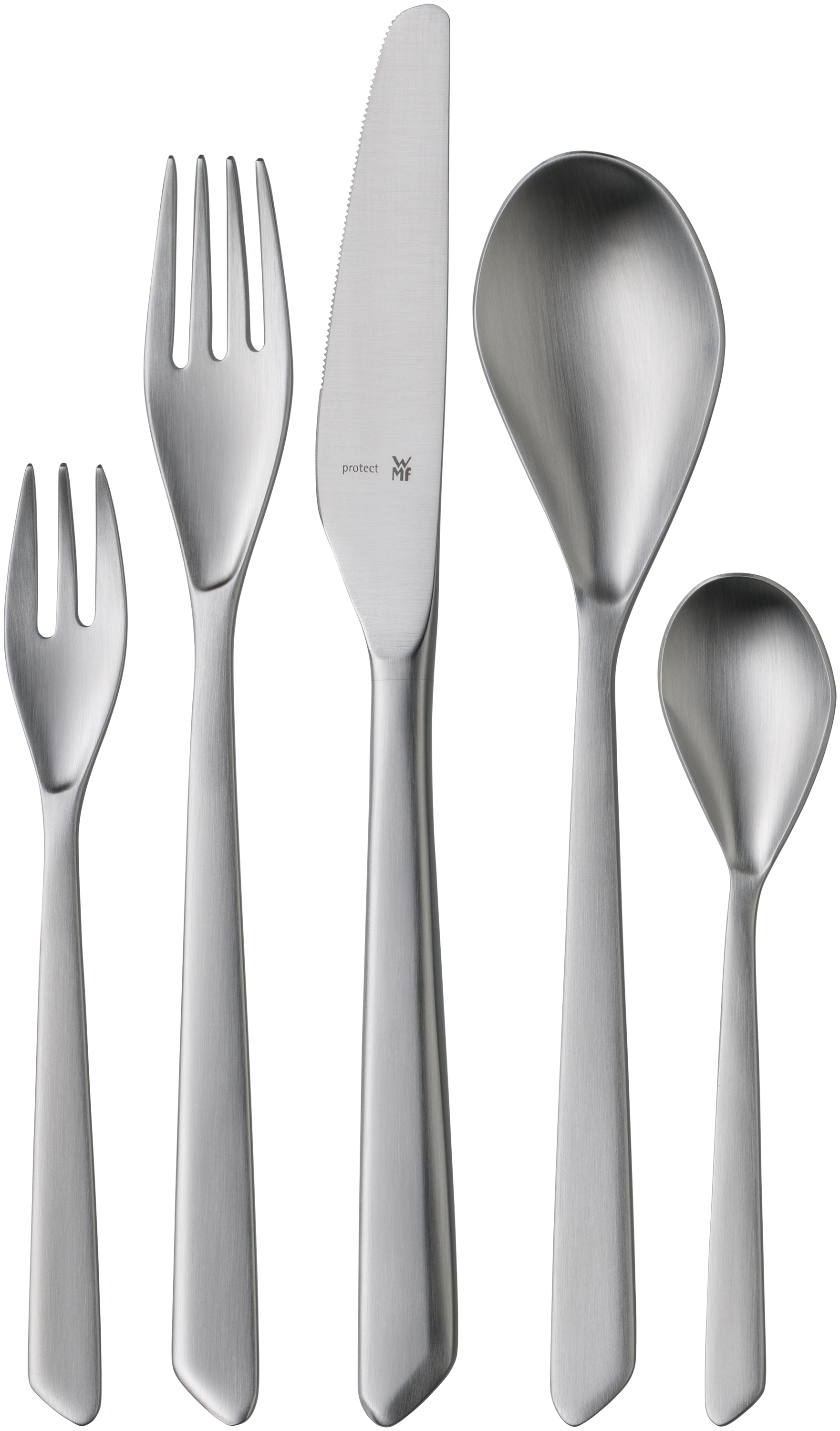 WMF Neo Besteck-Set, 30-teilig, Cromargan Protect® in Edelstahl matt