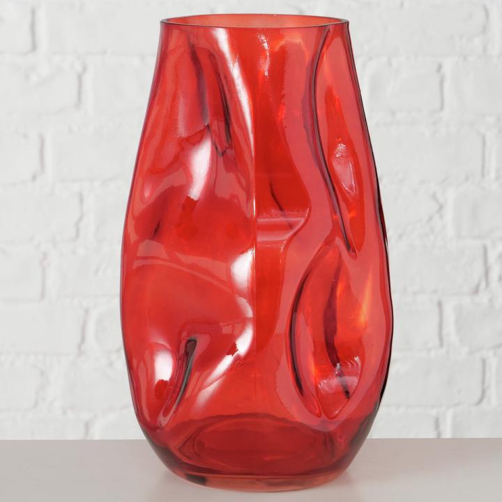 Boltze Vase LOJIN in 350 Rot