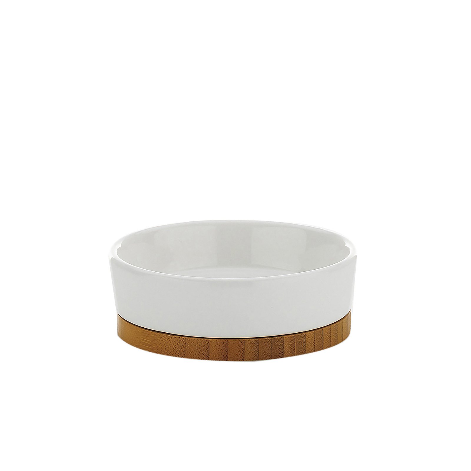 Kela Seifenschale NATURA in weiß, Schale, Suppenschüssel, Porzellan, Töpferei, Klebeband