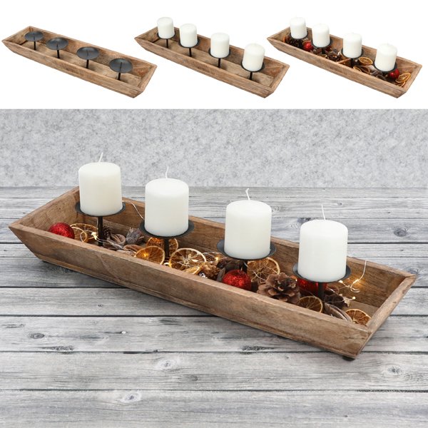 Adventsleuchter, Weihnachten in Mango Adventsleuchter, Weihnachten in Mango, Kerze