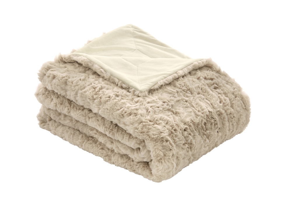Felldecke bugatti BUGATTI in Beige bugatti Felldecke 150x200cm in Farbe natur, Decke, Kleidung, Halstuch