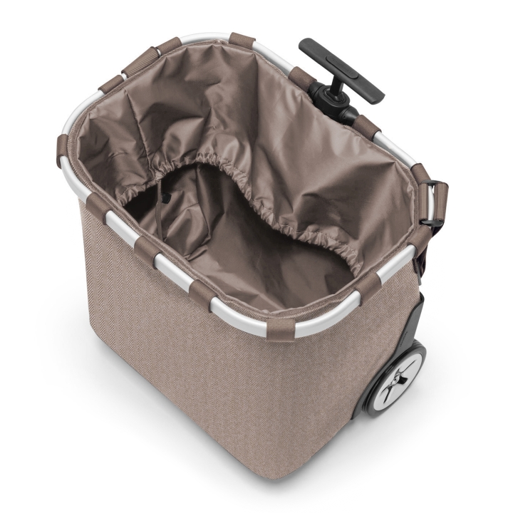 Reisenthel CARRYCRUISER in Farbe herringbone mokka