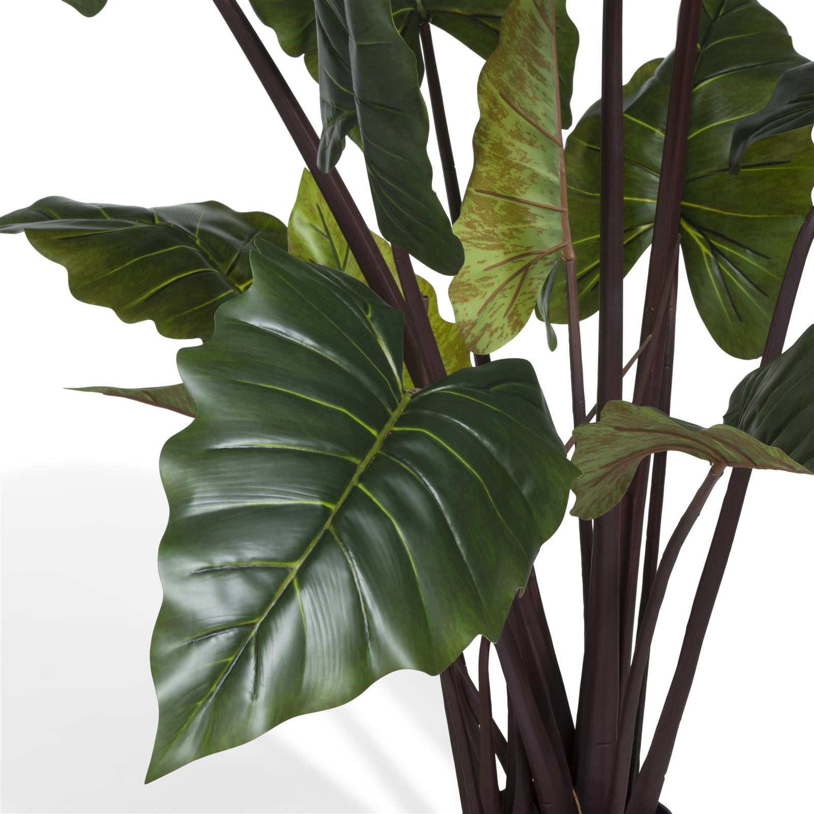 Coco Maison Kunstblume ca. B70 H130 T70 cm in Colocasia, grün
