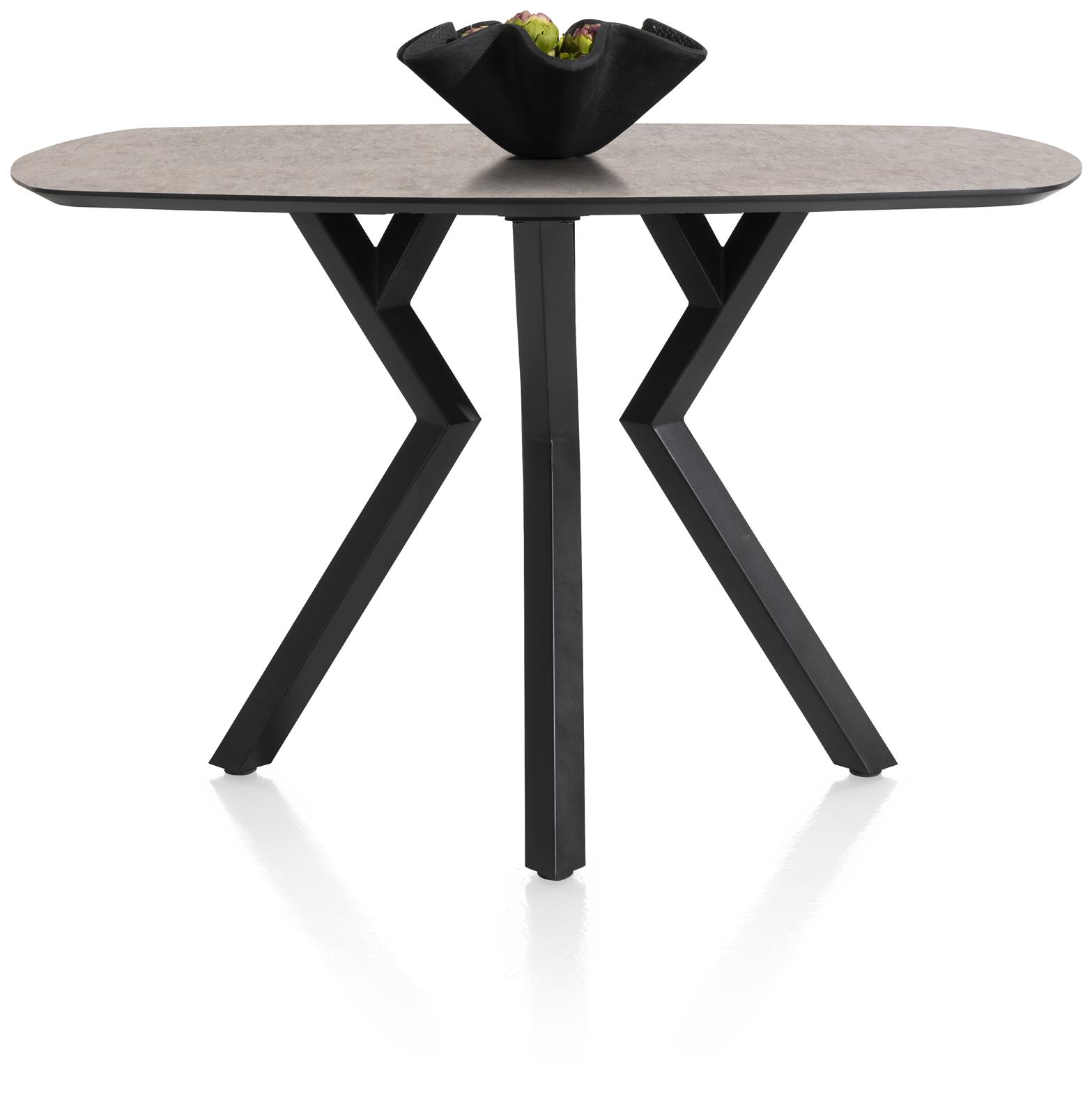 XOOON Bartisch MASURA ca. B105 H92 T150 cm in Platte Primo Laminato rost