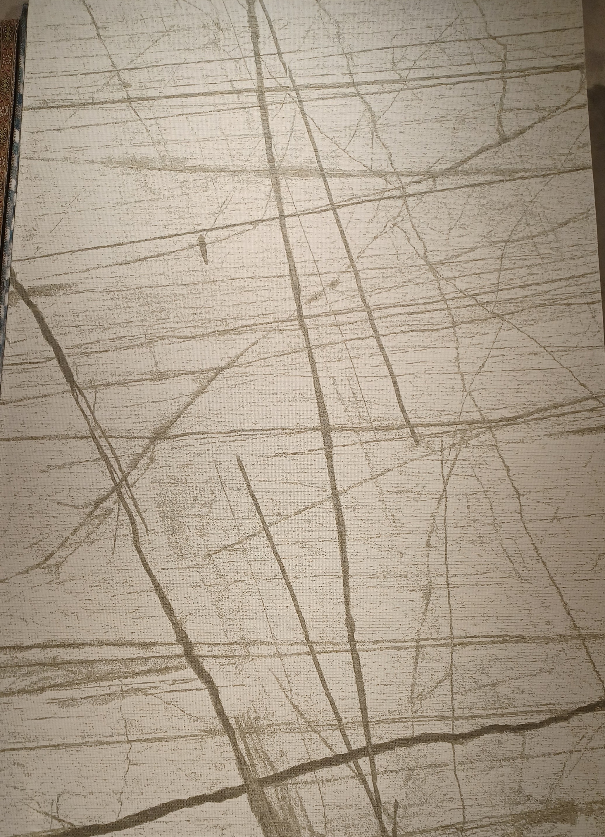 Dekowe Webteppich Bianc ca. 155 x 230 cm in white grey
