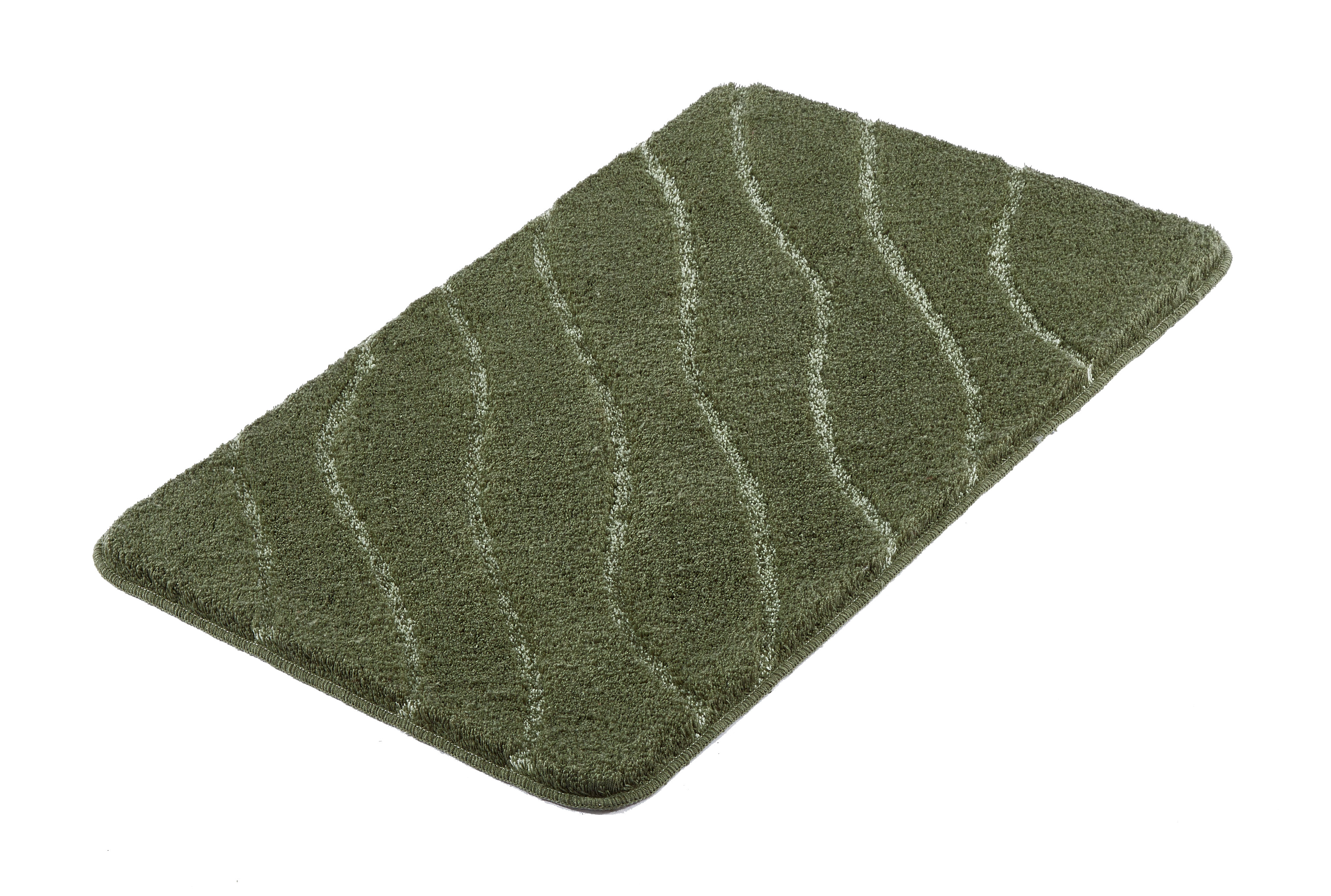 Kleine Wolke Badteppich TRAM ca. 60x100cm in Farbe Forest
