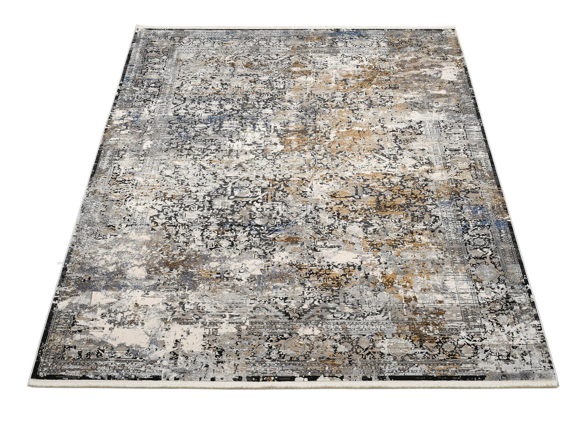 OCI Webteppich ca. 140x200cm in Farbe grau-multicolor OCI Webteppich ca. 140x200cm in Farbe grau-multicolor