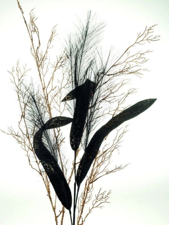 Soft Flower 'Schilfgras' 110cm 7582998F2 in schwarz