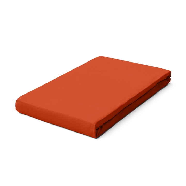 Schlafgut Pure Boxspring Spannbettlaken ca. 180x200-200x220cm in Farbe Red Mid