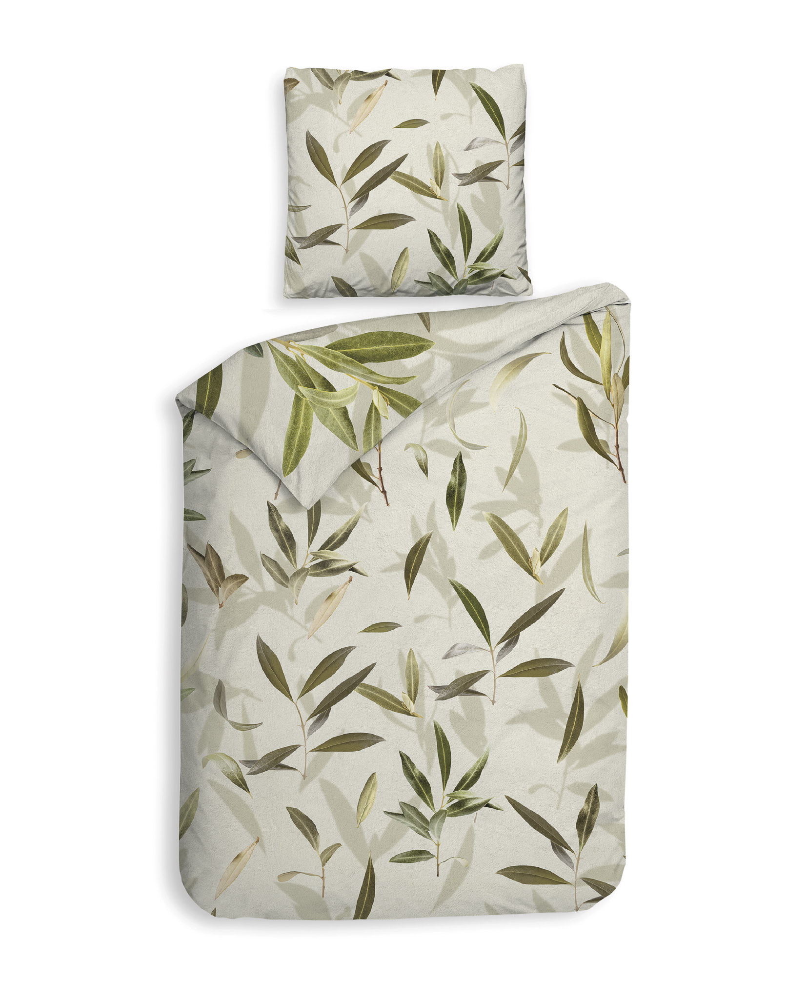 Heckettlane Bettwäsche ca. 155x220cm in Farbe Green