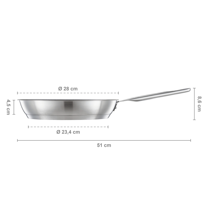 Fiskars Bratpfanne ALL STEEL 28cm Fiskars Bratpfanne ALL STEEL 28cm