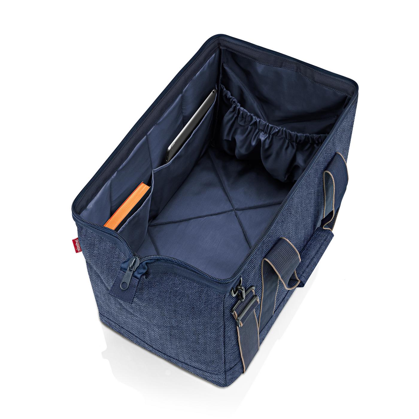 Reisenthel ALLROUNDER L in Farbe herringbone dark blue Reisenthel ALLROUNDER L in Farbe herringbone dark blue