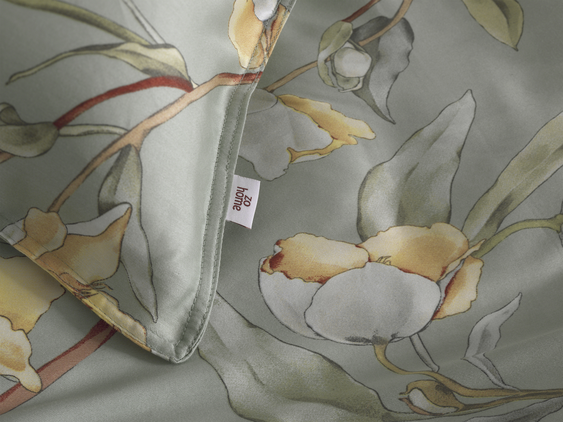 Heckettlane Bettwäsche ca. 155x220cm in Farbe Green