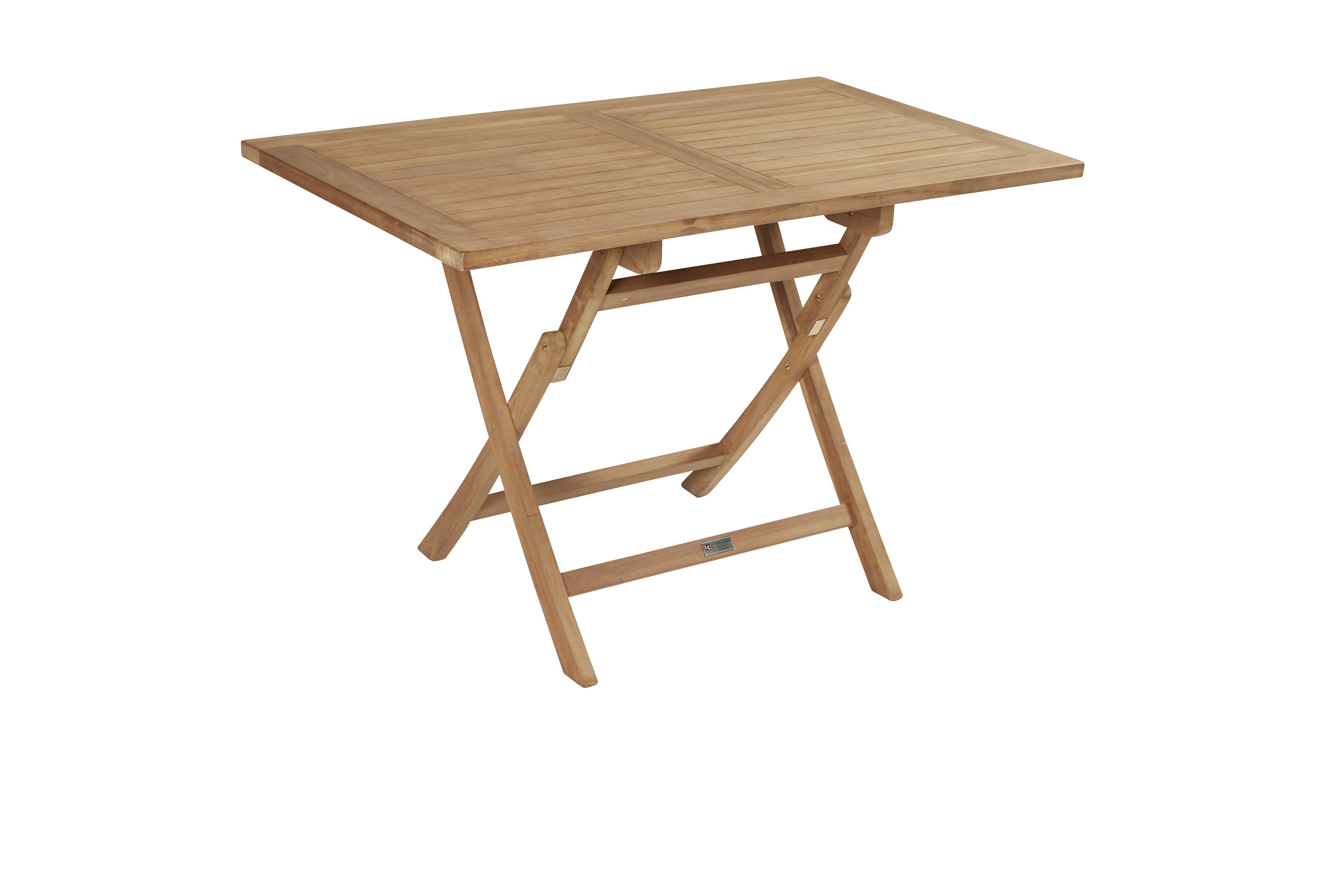 Tisch KAMPEN in Holzfarben L.C. Wholesaler Tisch KAMPEN ca. 120x70cm in Teak, Moebel, Tabelle, Schreibtisch, Esstisch, Kaffeetisch