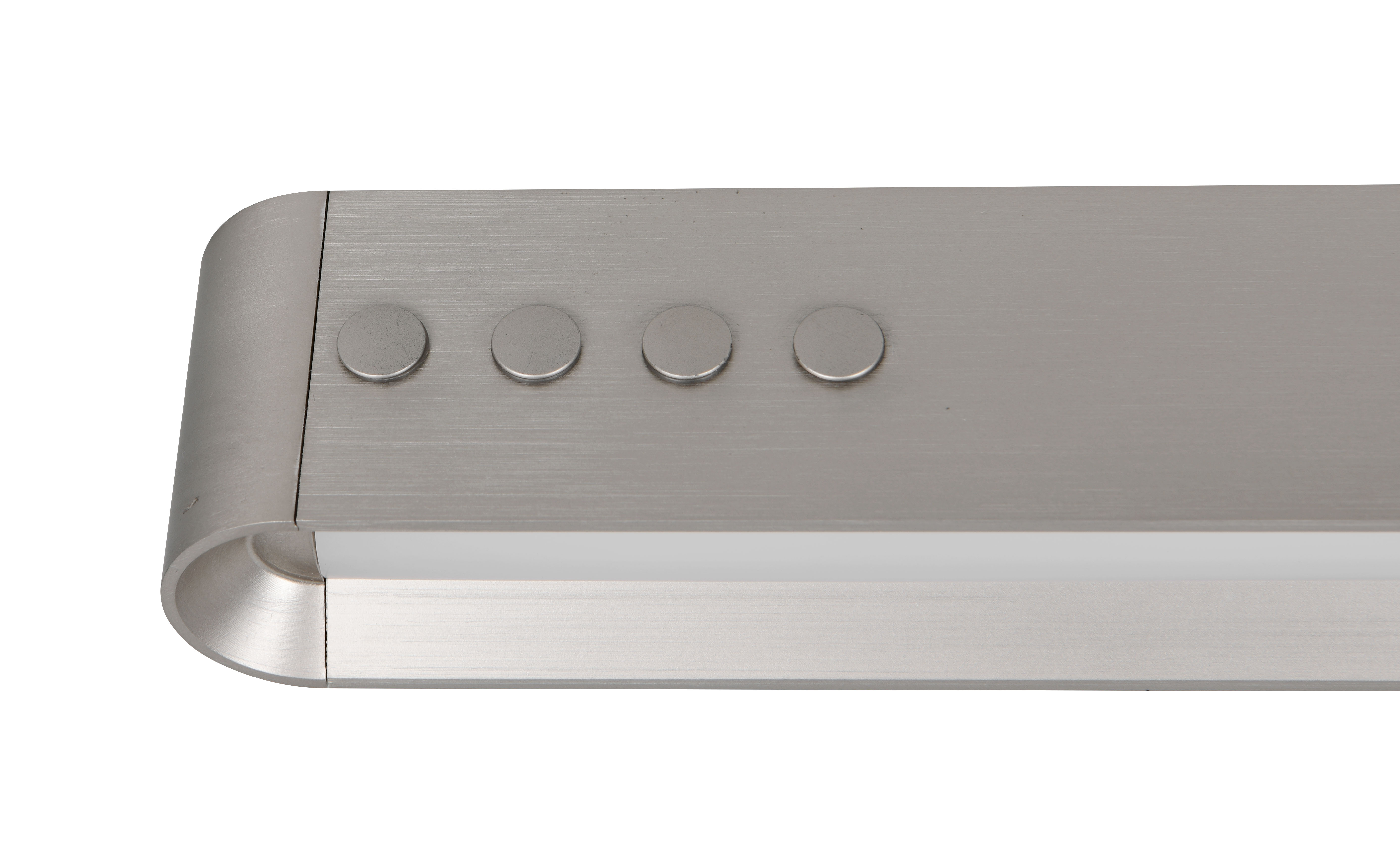 Trio LED-Pendelleuchte DONEGAL 1-flammig in Farbe Nickel matt, Kunststoff weiß Trio LED-Pendelleuchte DONEGAL 1-flammig in Farbe Nickel matt, Kunststoff weiß, Aluminium, Elektrisches Gerät, Schalter