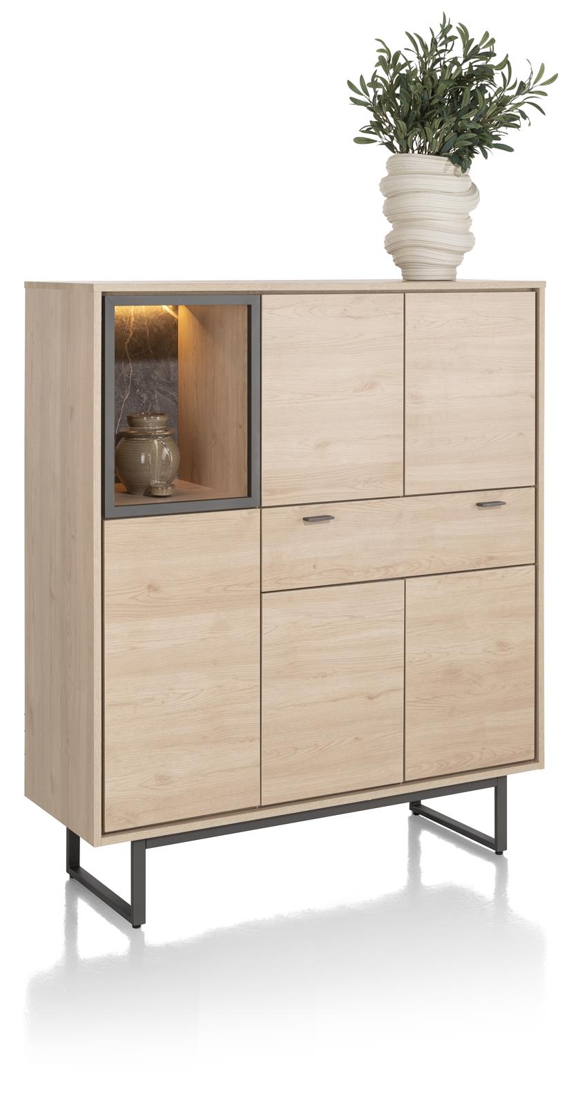 XOOON Highboard Helsinki 46869-LNO Eiche natur