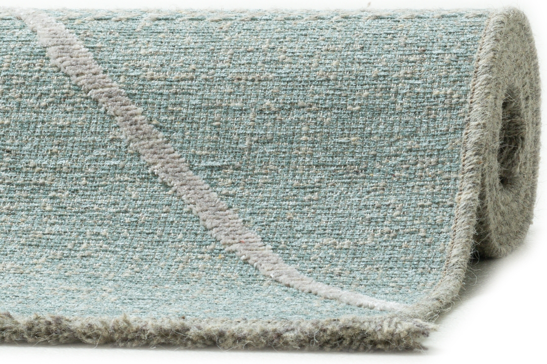Theo Keller Webteppich Braderup ca. 120x170cm in Farbe Light Blue