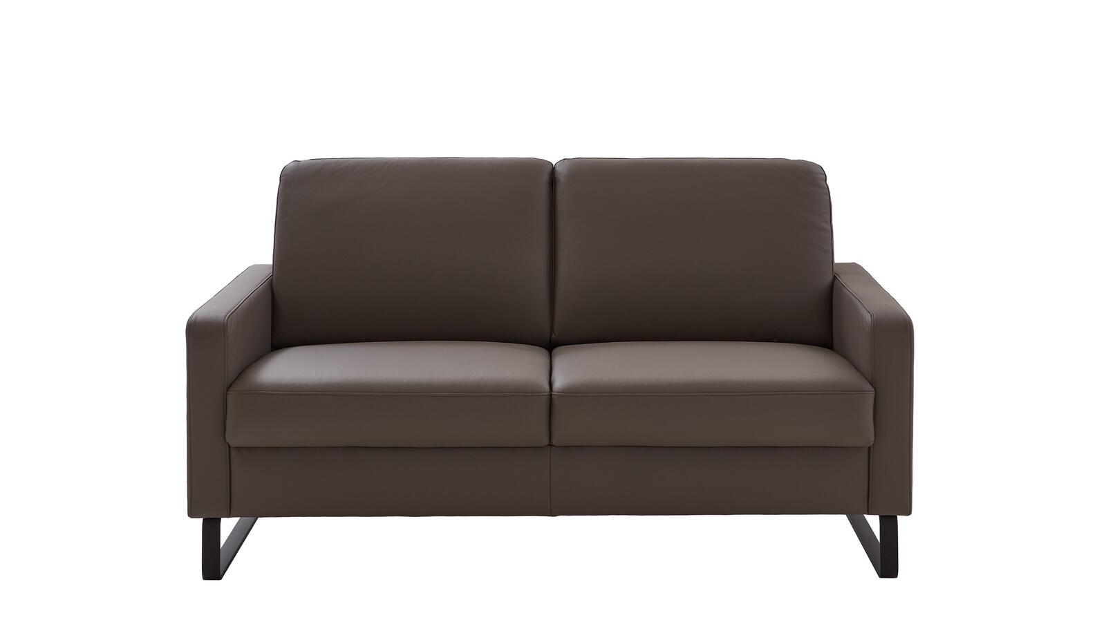 Carina Sofa 2,5-sitzig ANUK in Leder Soft-Line elephant Carina Polstermöbel Sofa 2,5-sitzig ANUK in Leder Soft-Line elephant