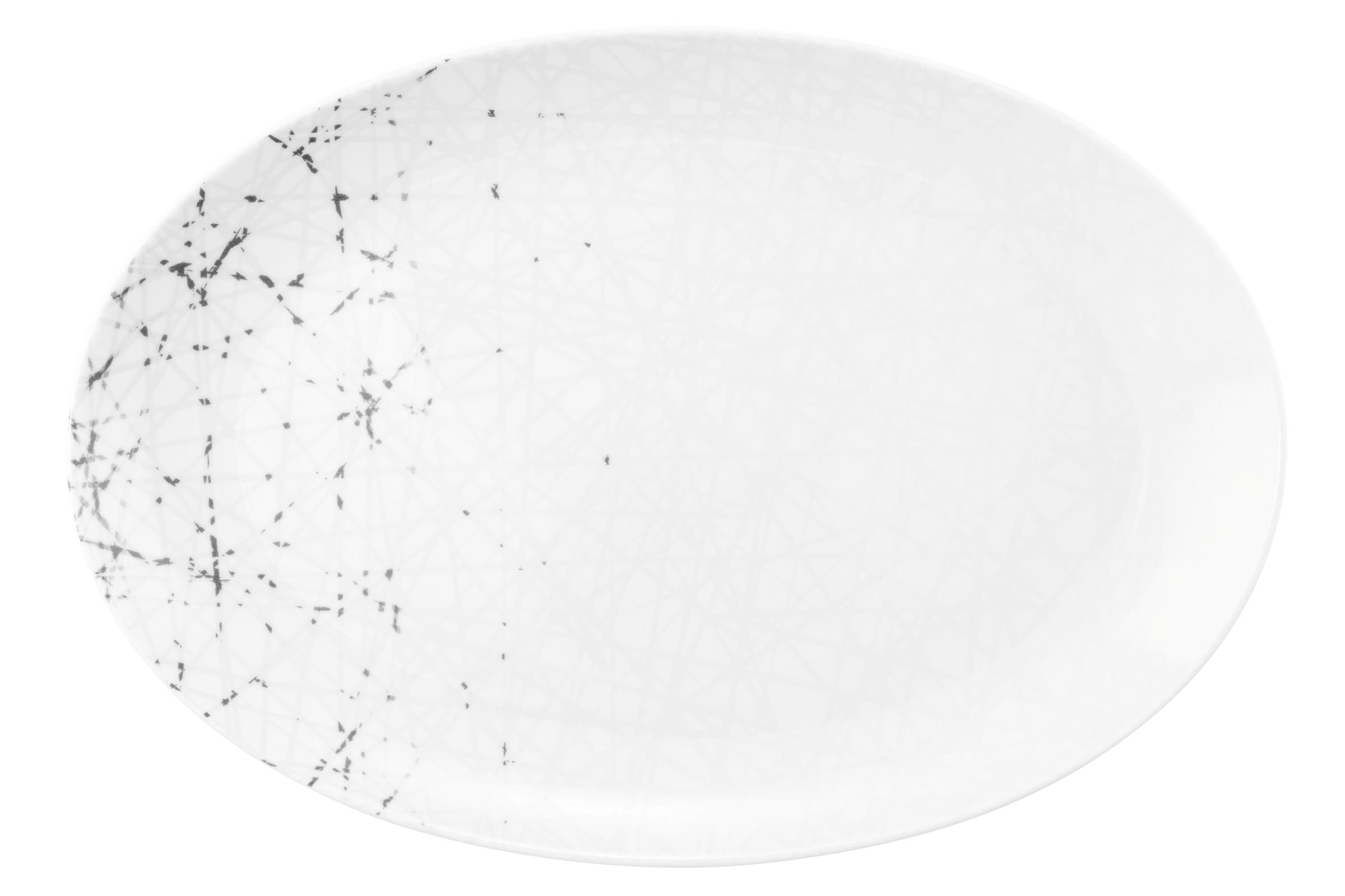 Seltmann Weiden Servierplatte oval 35x24cm Liberty 65162 Brace 