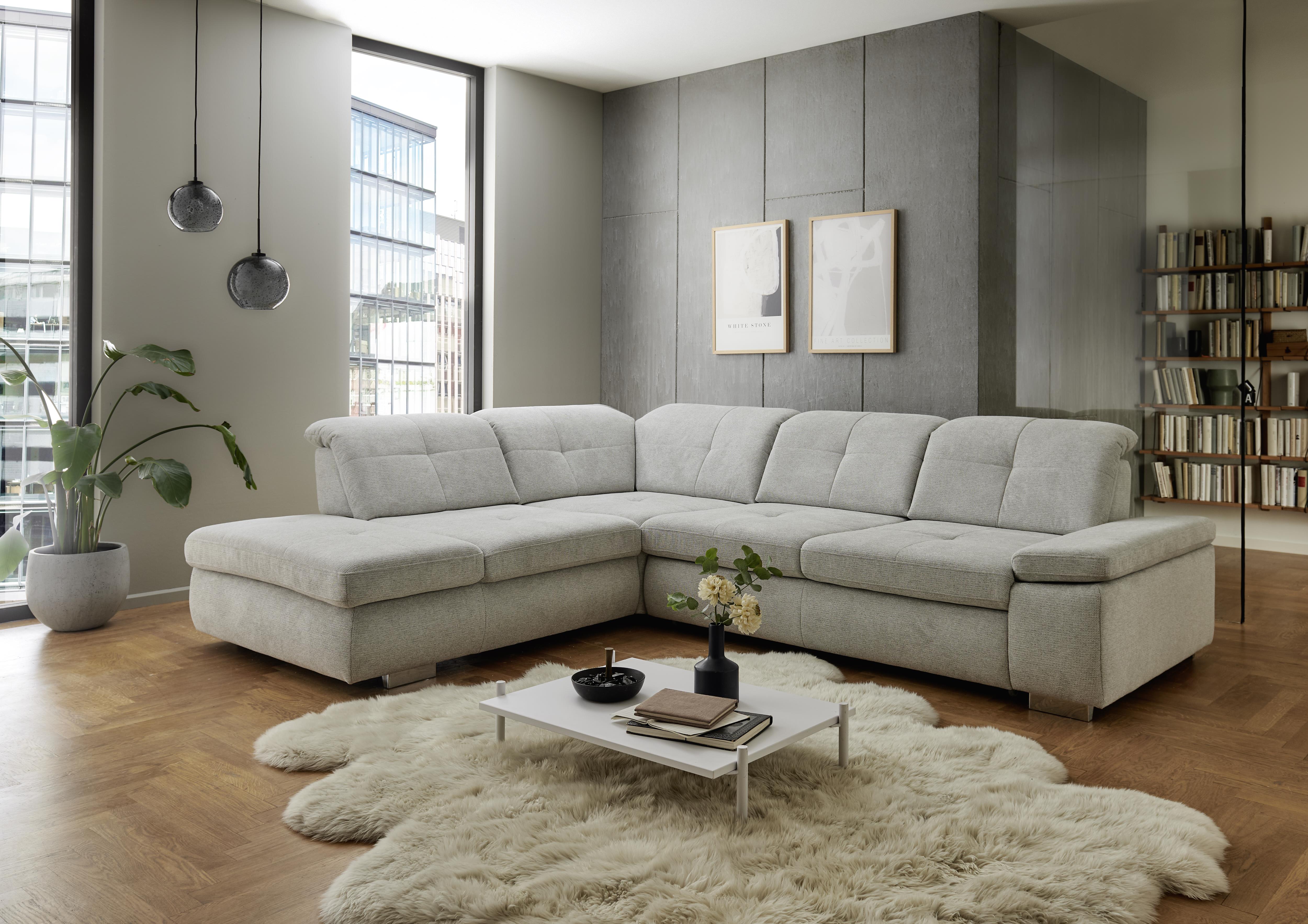 Modulmaster Polstergruppe MM-MP1044 in Stoff Famosa silver 