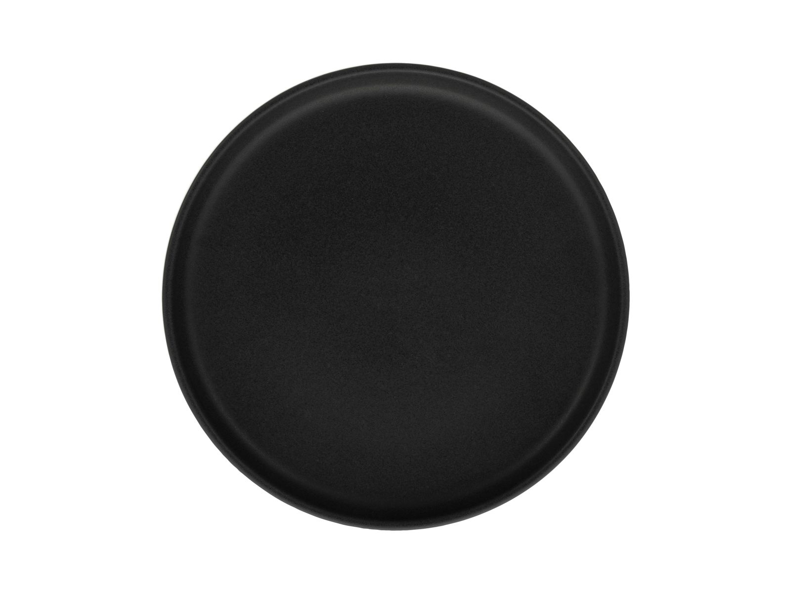 CreaTable Speiseteller Uno in Farbe Schwarz matt
