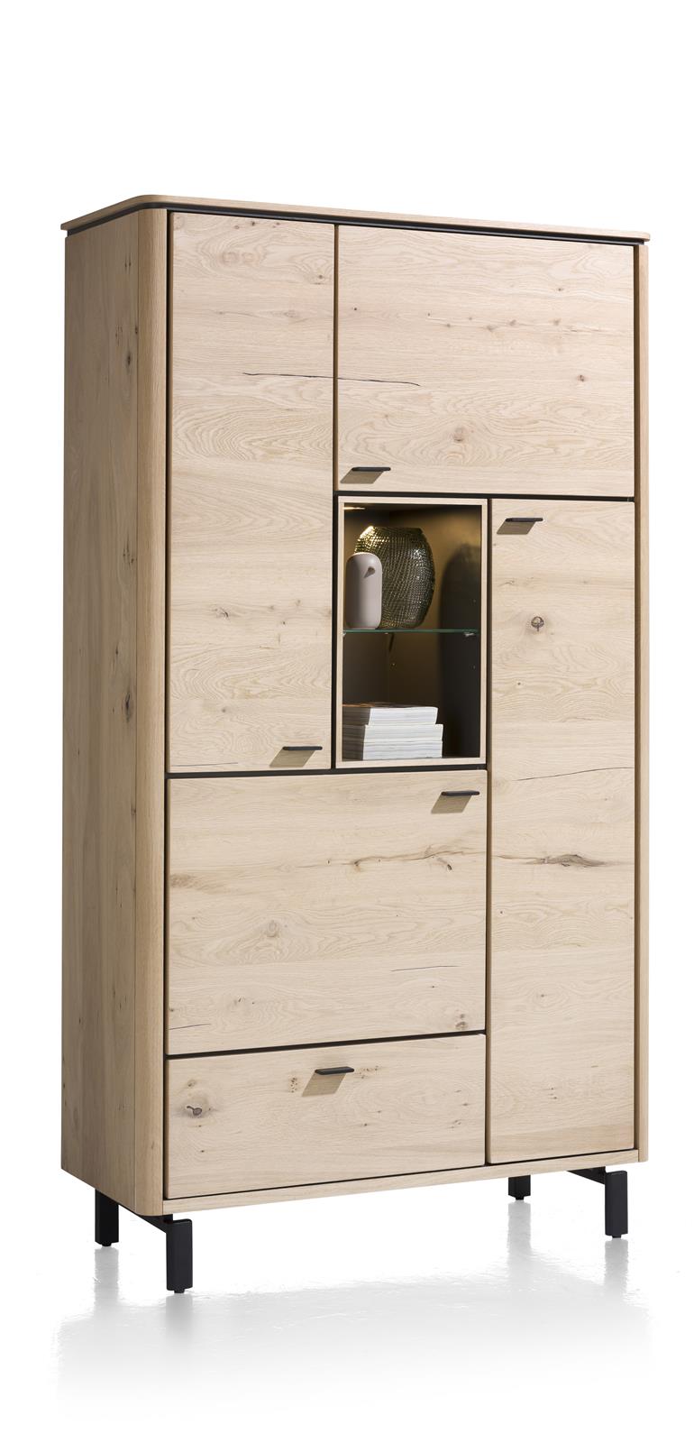 Henders & Hazel Schrank LIVADA in Natur Wildeiche furn/lack.